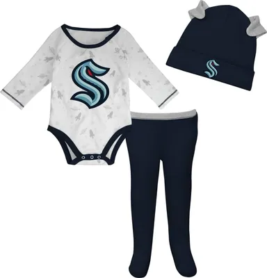Produktbild von Outerstuff Baby Creeper Set Seattle Kraken - 6-9M