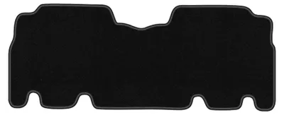 Produktbild von Velours-Fußmatten Hinten für Toyota Yaris Verso 1999-2005 (Minivan) – 2-tlg, Schwarz, passgenau – Wielganizator LUX