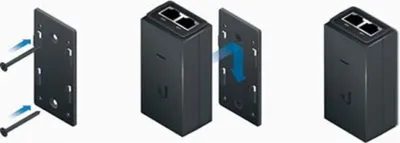 Image de Support Mural Ubiquiti pour Adaptateurs PoE - POE-WM