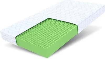 Produktbild von Schaumstoffmatratze – Weiß – 70 x 160 x 12 cm