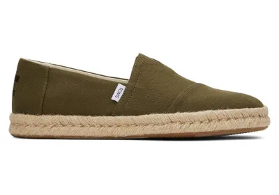 Obrázok produktu pre Toms Alp Rope 2.0 10019899 Olive Recyklovaná bavlna Slubby Woven