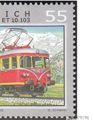 Produktbild von Briefmarken Österreich 2005 Mi 2547,2548 (kompl.Ausg.) gestempelt Eisenbahn