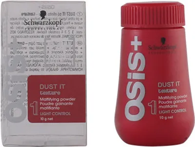 A box and a bottle of Schwarzkopf Professional Osis+ Texture Puder.