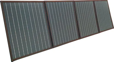 Produktbild von Schwaiger SOPA0100, 100 W, 18 V, Monokristallines Silizium, Schwarz, Orange, Balkon, Camping, Garten, IP65