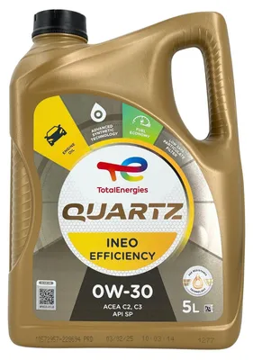 Produktbild von Total Quartz Ineo Efficiency 0W-30 5 Liter (228694)
