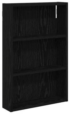 Produktbild von vidaXL Badezimmer-Wandschrank Schwarze Eiche 40 x 10 x 60,5 cm