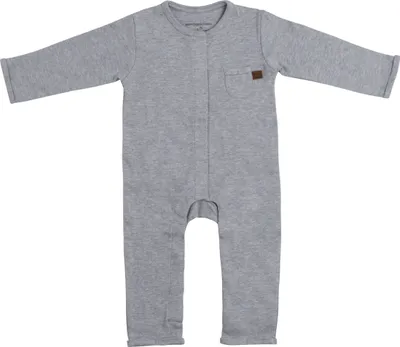 Produktbild von Baby's Only Strampler Melange - Grau - 62 - 100% Baumwolle