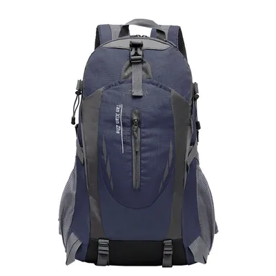 Obrázek produktu pro Batoh AIORBER, vhodný pro muže i ženy, univerzální, velká kapacita, pohodlný a odolný, pro outdoorovou turistiku, tmavě modrý