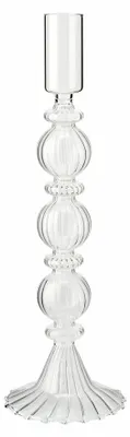 Produktbild von Lene Bjerre Kerzenständer ASTILLA klar Glas | 25,5 cm