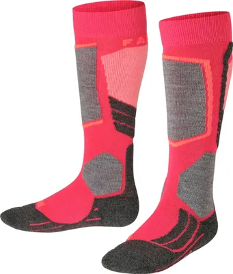 Image de FALKE SK2 chaussettes de ski enfants rose 31-34