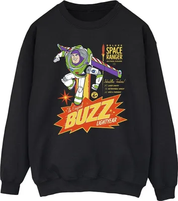 Produktbild von Disney - "Toy Story Lightyear" Sweatshirt für Herren BI50408 (L) (Schwarz)