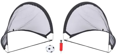 Produktbild von Dunlop - Fußballtor-Set "100982" MR78223 (Einheitsgröße) (Schwarz)