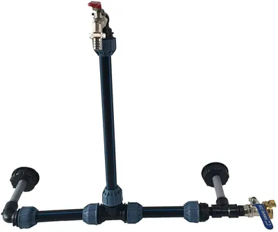Produktbild von IBC Verbindungssets für 1-3 Wassertanks inkl. 1/2" Schwanenhals; mit oder ohne 1/2" Containerauslaufhahn