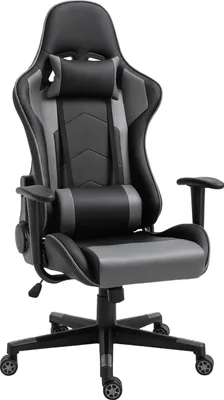 Obrázek produktu pro Vinsetto Ergonomická kancelářská židle Herní židle Umělá kůže Pěnový materiál Černá