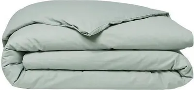 Image de Housse de couette, 220 x 240 cm, 2 personnes, 100% Coton uni, Celadon, TODAY Essential