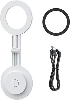 Image de Lampe LED pour autoportraits, lampe de maquillage pour filles, rechargeable, luminosité réglable