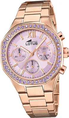 Produktbild von Lotus Edelstahl Damen Uhr Armbanduhr rosegold Elegant Classic D2UL18874/1