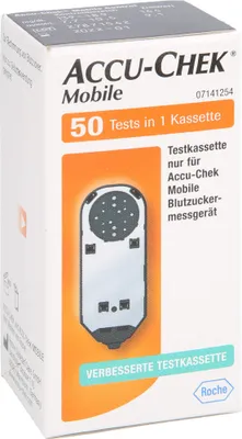 Obrázek produktu pro Mobilní testovací kazety Accu-Chek 50 ks
