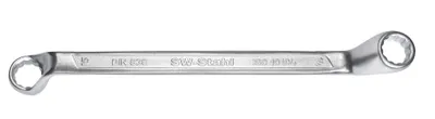 Produktbild von SW-Stahl Doppelringschlüssel, 10 x 11 mm, gekröpft 01204L