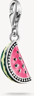 Immagine prodotto di Ciondolo con charm a forma di anguria in argento