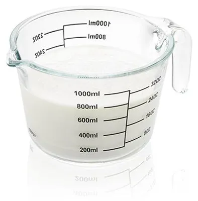 Zdjęcie produktu dla GEFU DIMENSO, 1 l, ML, oz, Szkło borokrzemowe, Przezroczysty, 0 - 450 °C, 155 mm