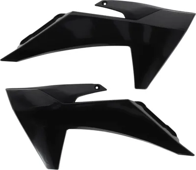 Produktbild von ACERBIS schwarze Kühlerseitenteile für KTM SX 65