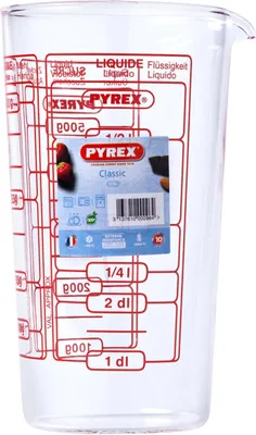 Produktbild von Pyrex Classic Messbecher aus Borosilikatglas, 0,5 l