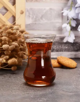 Produktbild von Pasabahce Ince Belli Teeglas-Set 6-tlg. 125 ml mit Sanduhrform