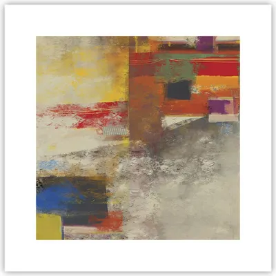 Produktbild von Poster - Poster ohne Rahmen - Abstraktion die Farben modern - 30x30 cm - Wand Bild - Wanddeko - Wandbilder - Kunstposter - Wandposter - Bilder - Kunstdruck - Wandbild - P2XAC30x30-4176