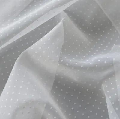 Produktbild von Voile-Stoff mit Plumetis