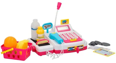 Produktbild von Eddy Toys Spielkasse Kaufladen - 24 Teile - Kassenset