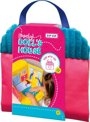 Obrázok produktu pre Krásny domček pre bábiky modrý RZ5001-02