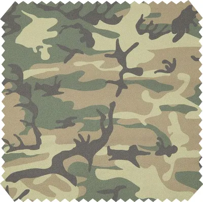 Produktbild von novely® HANAU MOOS - Dekostoff mit Camouflage-Print - Robuster Möbelstoff - Pflegeleichte Meterware 1lfm - Farbe: 02 Hellgrün