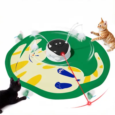 Produktbild von Aufladbares 5-in-1-Interaktives Katzenspielzeug mit Versteckfunktion