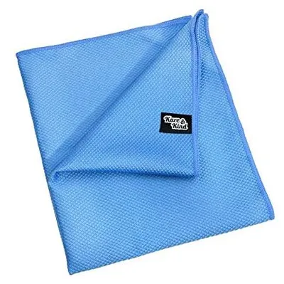 Mikrofasertücher 2er Set 20x16 Zoll – Poliertücher für Edelstahl & Glas