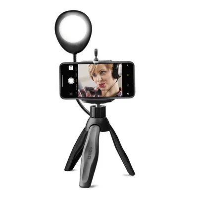 Produktbild von SBS Selfie-Stativ mit LED-Licht