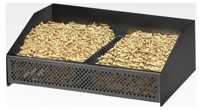 Produktbild von Pelletkorb, 50 × 25 × 17 cm, Tragbarer Korb für Kamine und Öfen