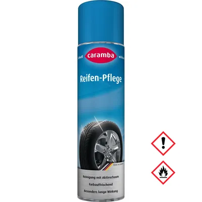Produktbild von Caramba Reifenpflege reinigend und farbauffrischend Reiniger 400ml