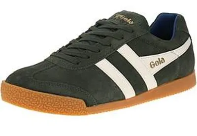 Produktbild von Gola Harrier - Herren Sneaker - Dark-Khaki-Off-White-Marine-Blue