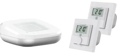 Produktbild von Homematic IP Set Raumklima AP + 2 Wandthermostate