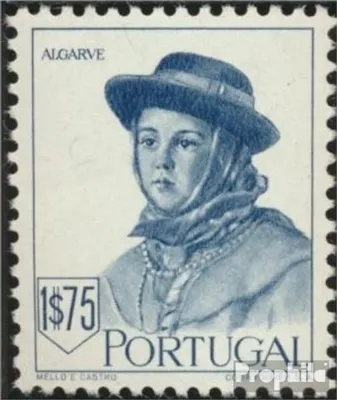 Produktbild von Briefmarken Portugal 1947 Mi 711 postfrisch Volkstrachten