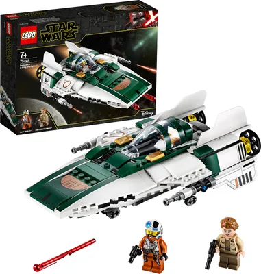 Produktbild von LEGO Star Wars 75248 - Der Aufstieg Skywalkers Widerstands A-Wing Starfighter