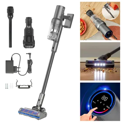 Produktbild von Teesa SWEEPER 9000 2-in-1 Akku-Staubsauger mit LCD-Hintergrundbeleuchtung