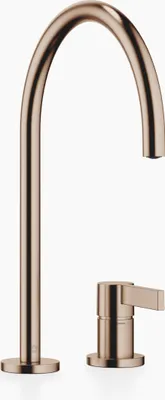 Immagine prodotto di Mitigeur à deux trous Dornbracht TARA ULTRA avec rosaces simples, portée de 241 mm, 32815875-42, 32815875-42