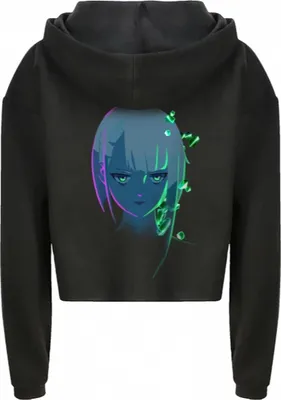 Produktbild von Damen-Hoodie Cyberpunk: Edgerunners - Neon Lucy Cropped (größe XL)