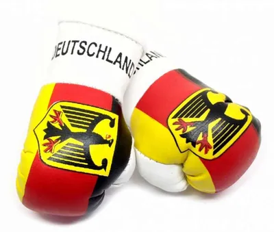 Produktbild von Mini Boxhandschuhe - Deutschland Adler