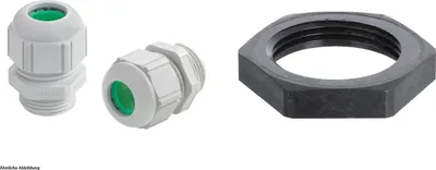 Immagine prodotto di Raccordo LAPP senza alogeni con controdado M25x1,5 poliammide (PA) lunghezza filettatura 10,0 mm - 1 pezzo