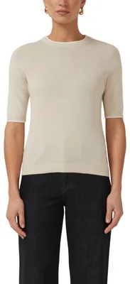 Produktbild von s.Oliver 2177131.9303.40, Pullover, Erwachsener, Weiblich, Beige, Leger, Regular fit