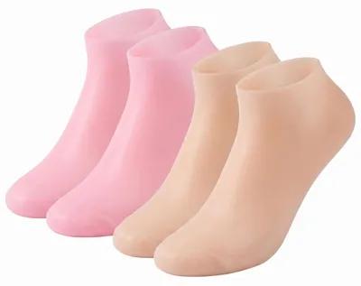 Immagine prodotto di Socken idratanti in silicone - Socken da spa riutilizzabili