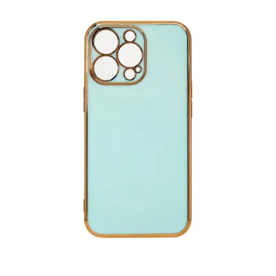 Produktbild von Hellgrüne Gel-Hülle für iPhone 12 Pro Max KP24761